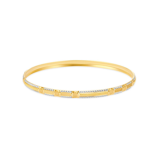 Chic Elegant Gold Bangle,,hi-res 2