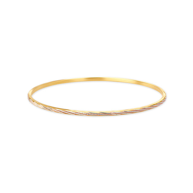 Delicate Glam Gold Bangle 2