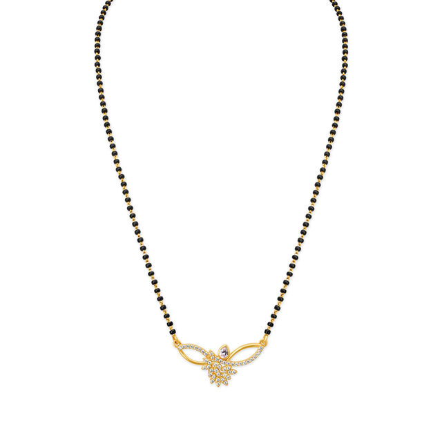 Flawless Floral Mangalsutra,,hi-res