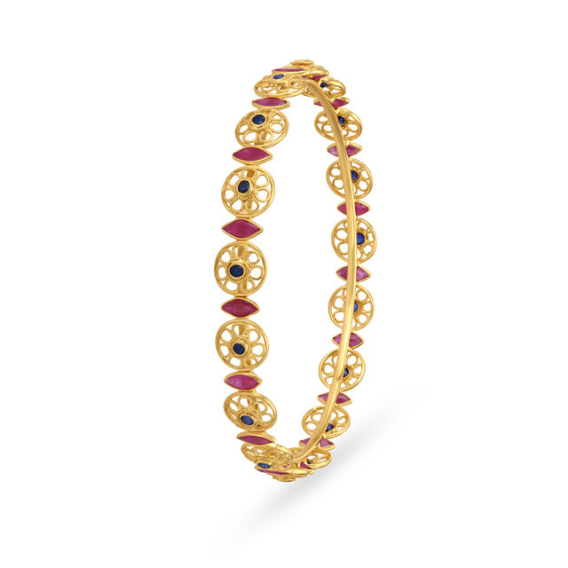 Floral Harmony Bangle 4