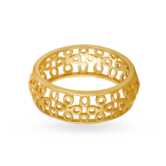 Classy Minimalistic Gold Ring,,hi-res 2