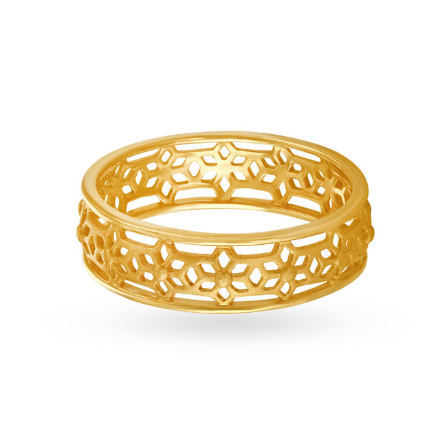 Minimal Graceful Gold Ring,,hi-res 2