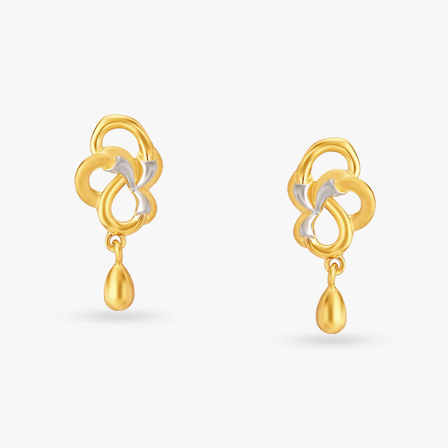 Unfading Modesty Drop Earrings 