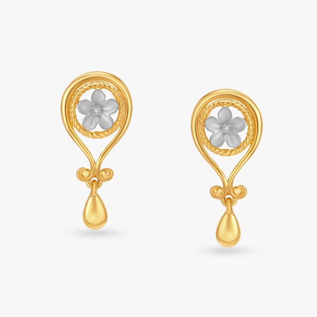Glamorous Sparkle Drop Earrings 