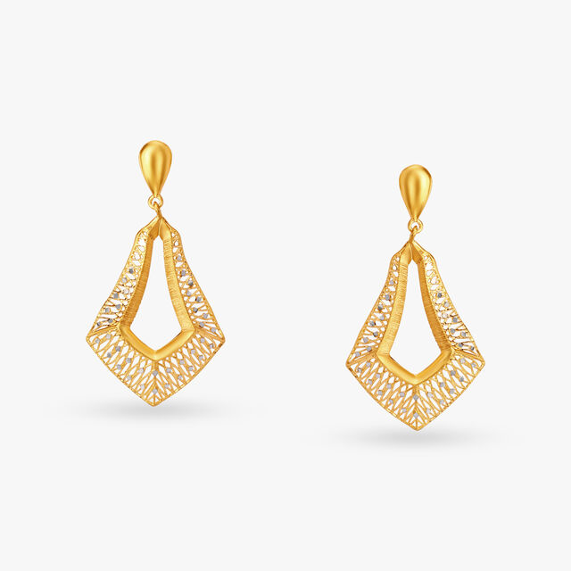 Glowing Lush Drop Earrings 