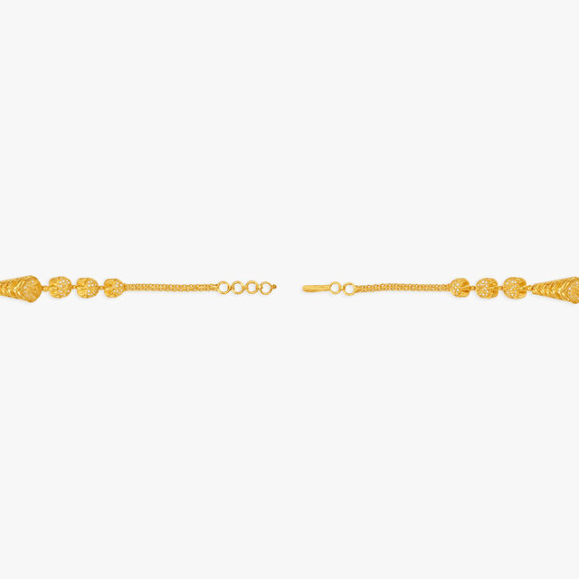 Aesthetic Jali Work Gold Bracelet,,hi-res