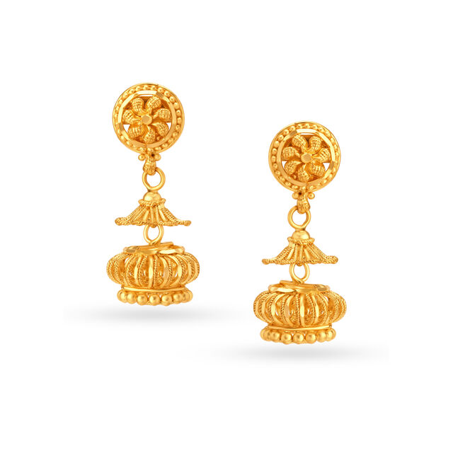 Bold Traditional Jhumkas 