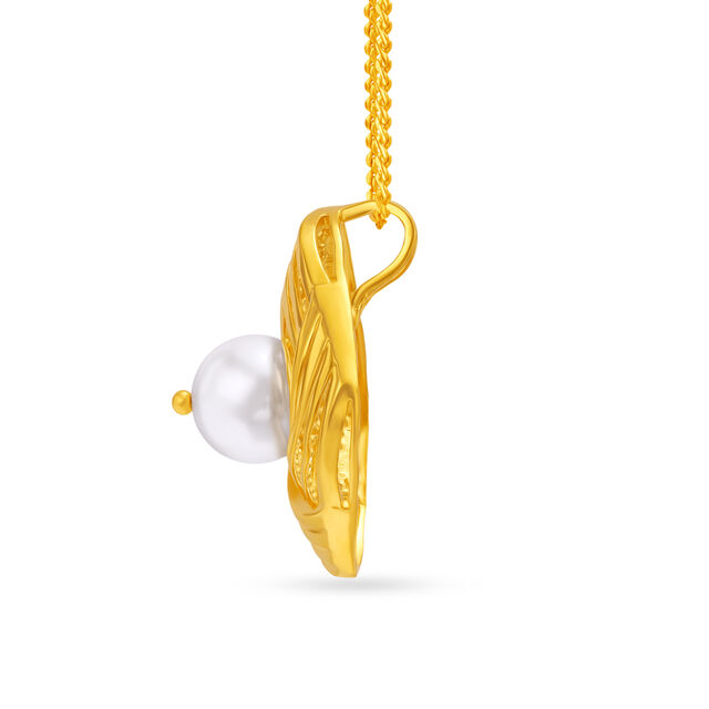 Fancy Rhombic Gold Pendant,,hi-res 2