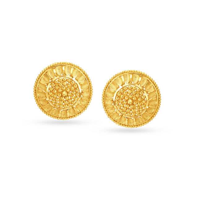 Stately Small Stud Earrings 