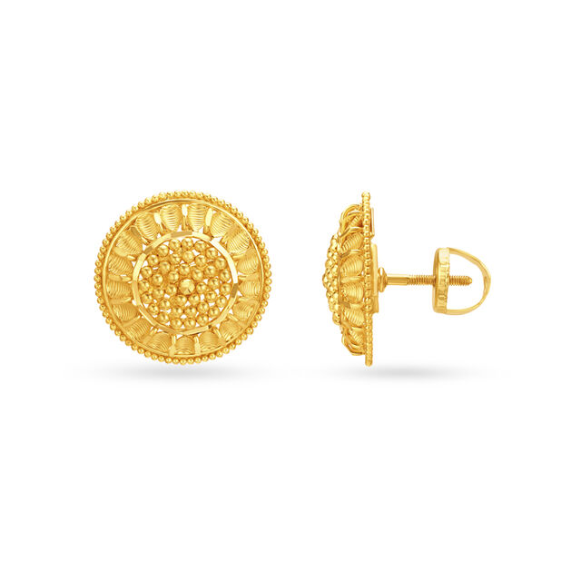 Stately Small Stud Earrings 2