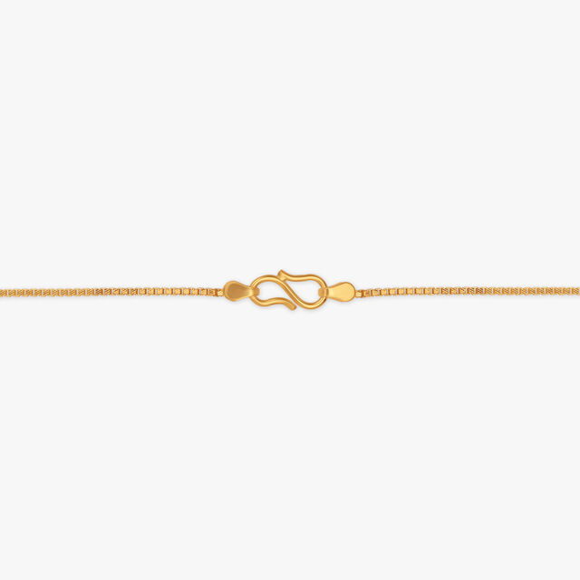Beaded Gold Chain