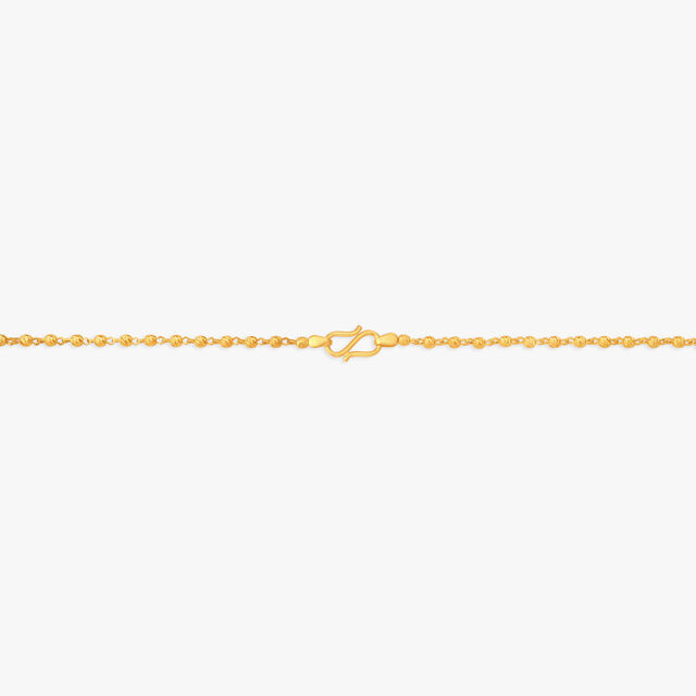Minimal Elegance Beaded Chain