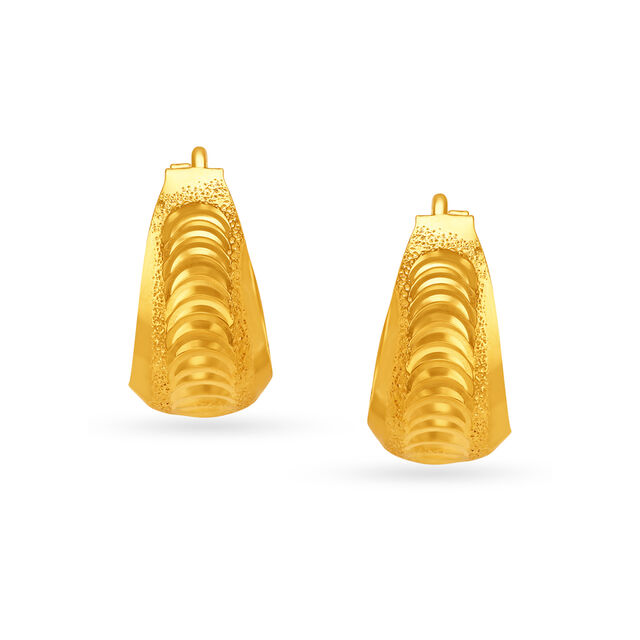 Stately Chic Hoop Earrings