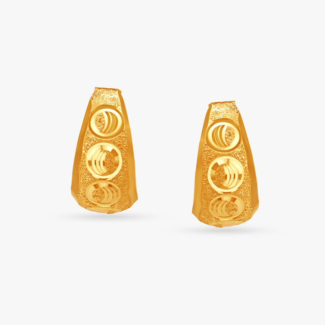 Eclectic Textured Hoop Earrings