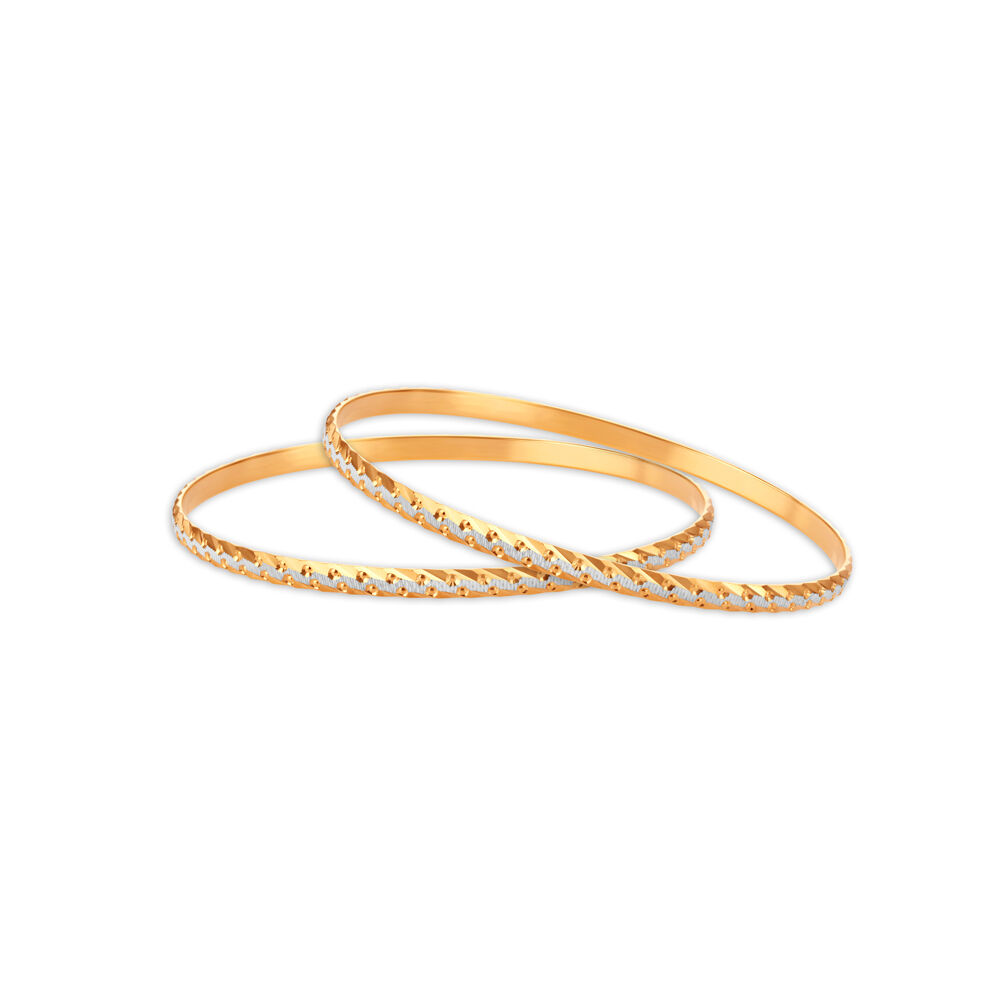 Tanishq rhodium bangles shop
