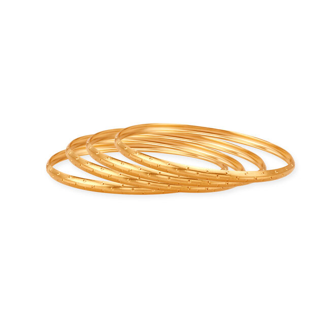 Elegant Gold Bangles