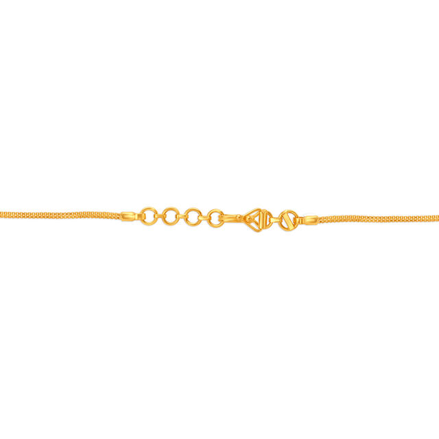 Subtle Enamel Heart Mangalsutra