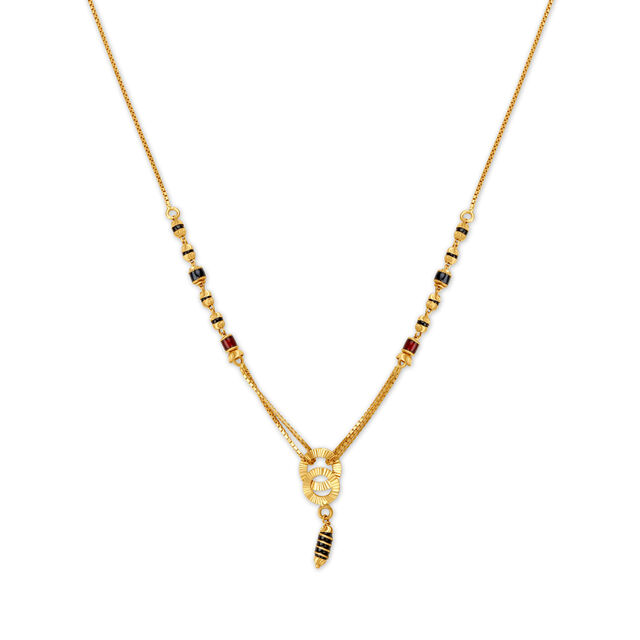 Modern Sleek Gold Mangalsutra