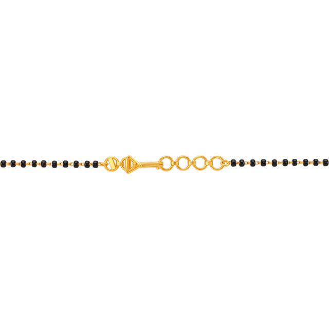 Carved Floral Mangalsutra