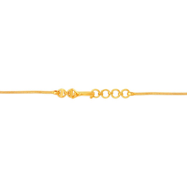 Floral Enamelled Mangalsutra