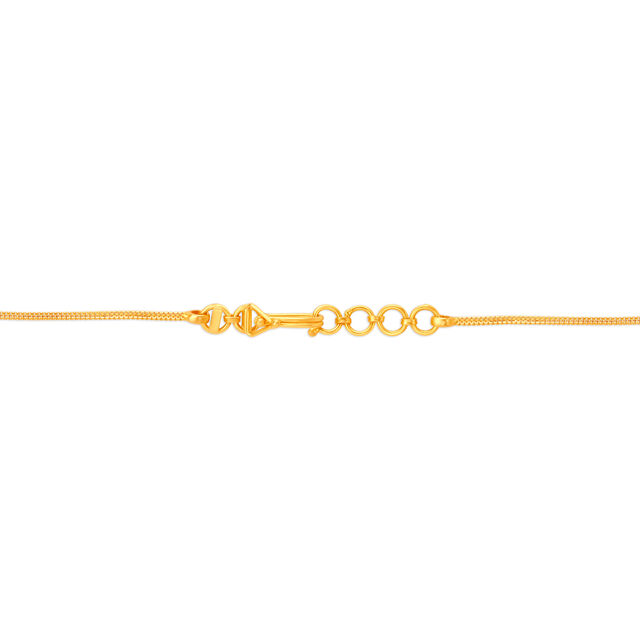 Rawa Work Floral Mangalsutra