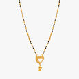 Intricate Heart Mangalsutra,,hi-res 2