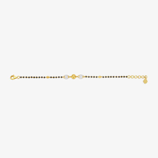 Dual Tone Mangalsutra Bracelet,,hi-res 2