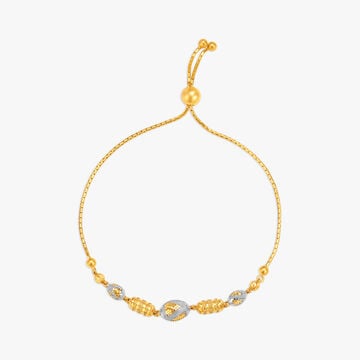 Textured Beads Bracelet