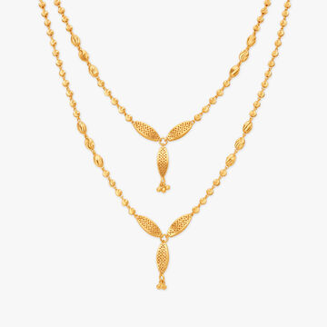 Subtle Allure Beaded Layers Chain