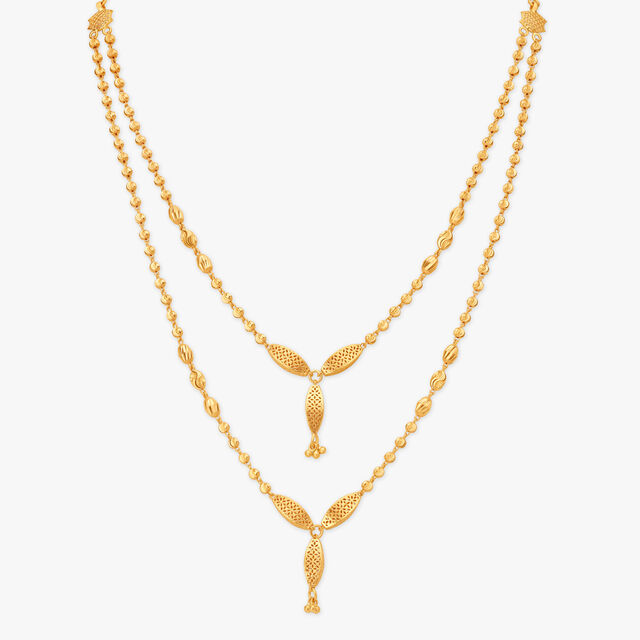 Subtle Allure Beaded Layers Chain,,hi-res