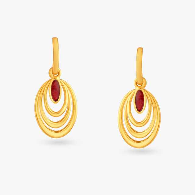 Modern Chic Drop Earrings 