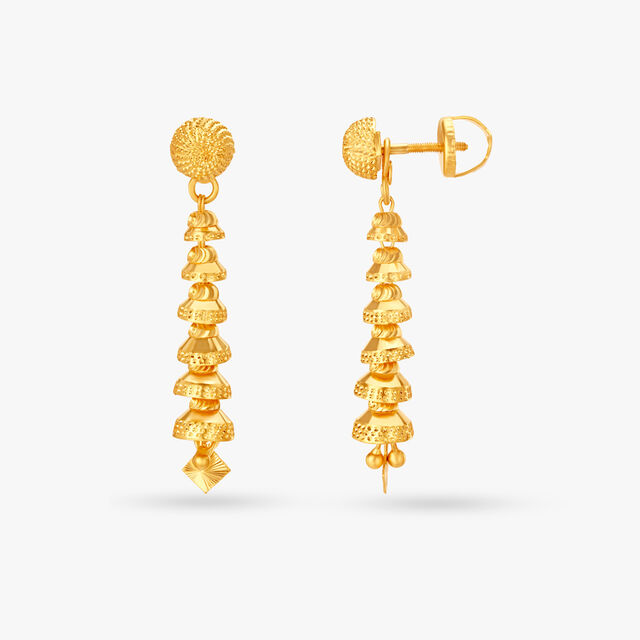 Dazzling Bell Drop Earrings 2