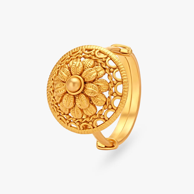 Antique Floral Ring 