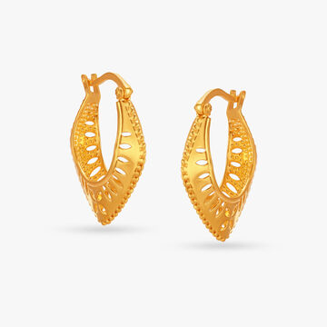 Radiant Geometric Hoop Earrings