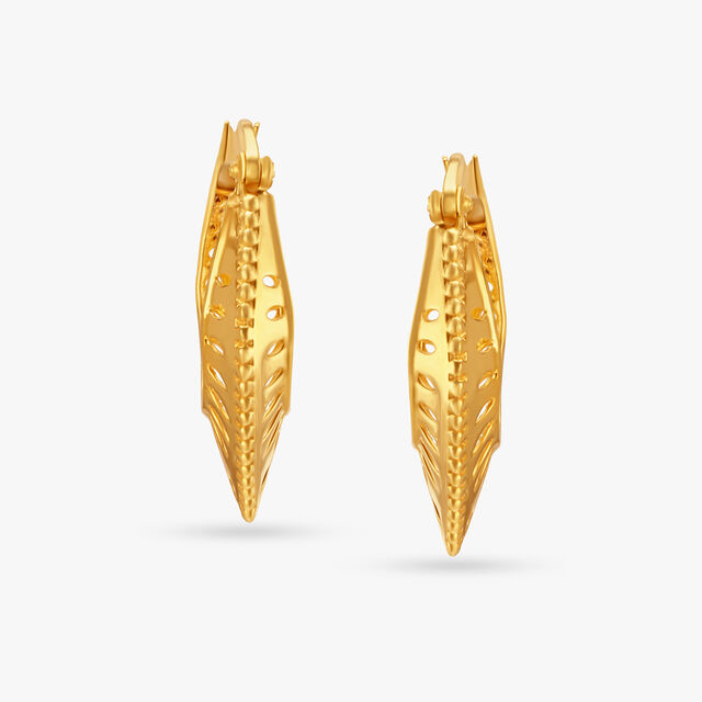Radiant Geometric Hoop Earrings