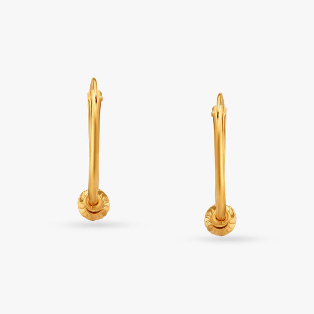 Sophisticated Simplicity Hoop Earrings For Kids