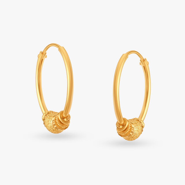 Enduring Charm Hoop Earrings
