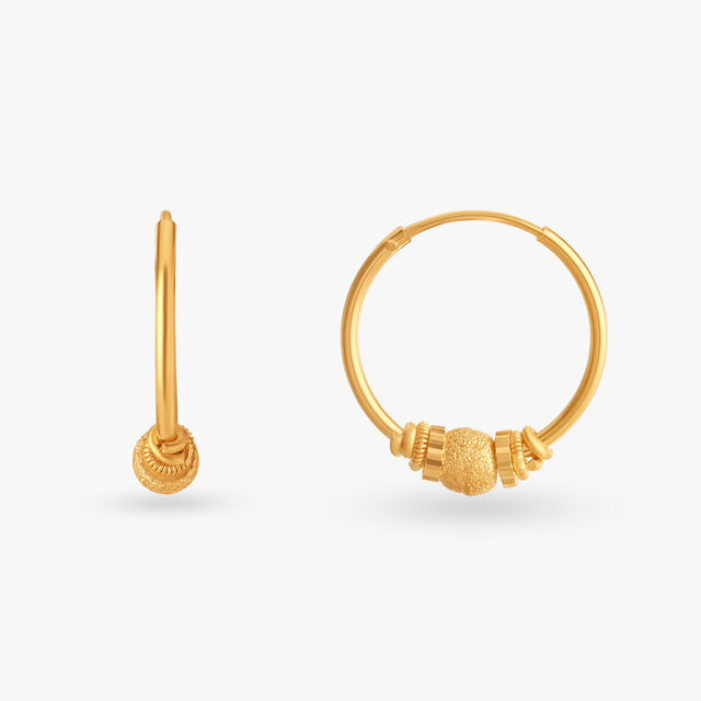 Enduring Charm Hoop Earrings