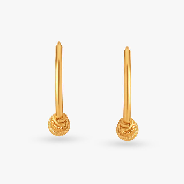 Enduring Charm Hoop Earrings