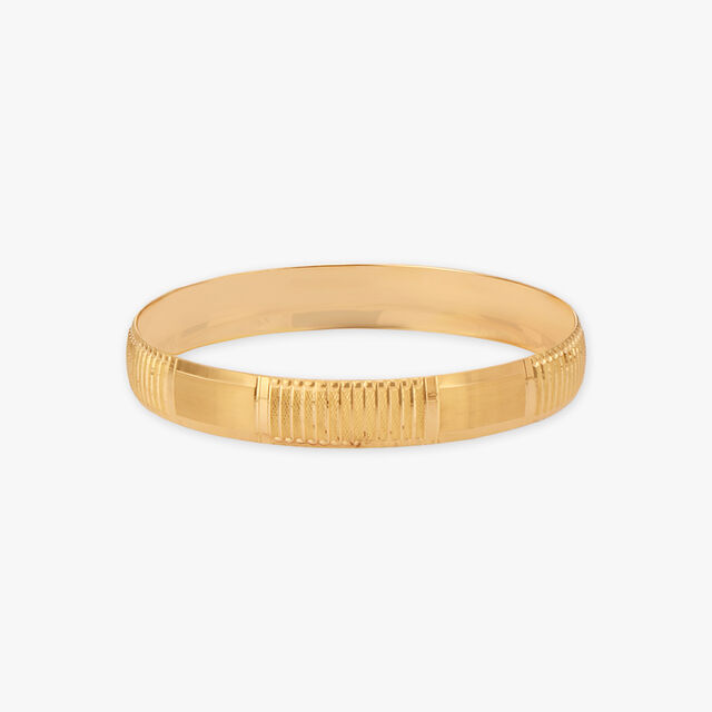 Sophisticated Ribbed Bangles