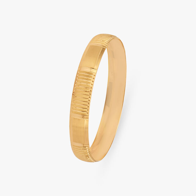 Sophisticated Ribbed Bangles
