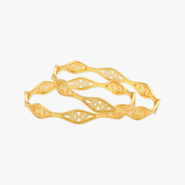 Graceful Opulence Bangles