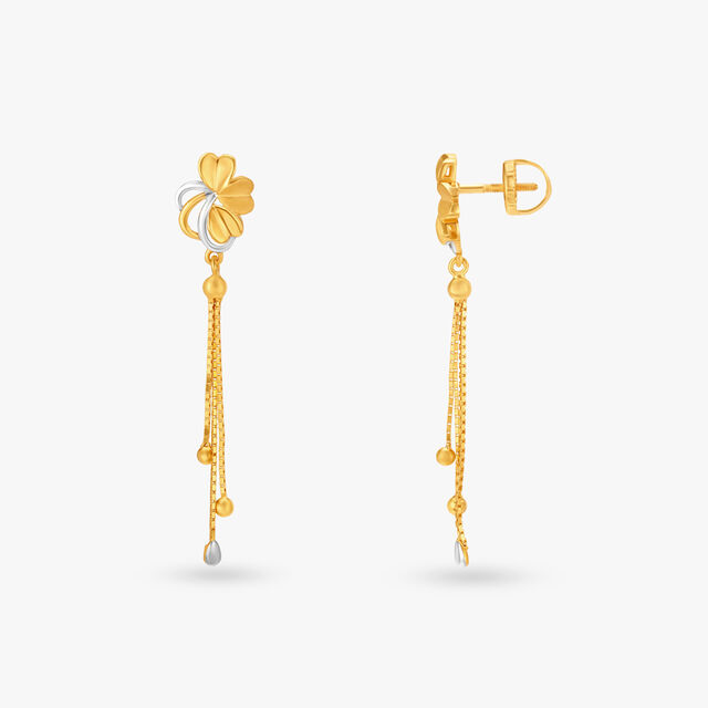 Stylish Glimmer Drop Earrings 2