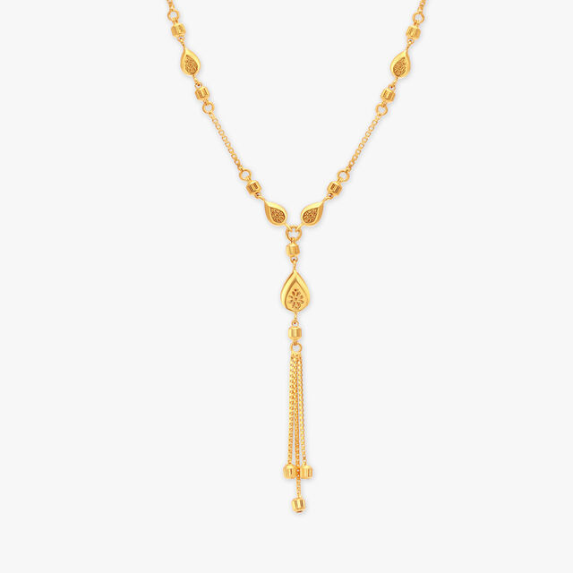Gold Filigree Necklace