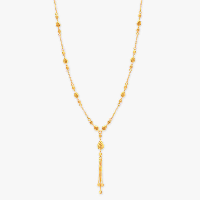Gold Filigree Necklace