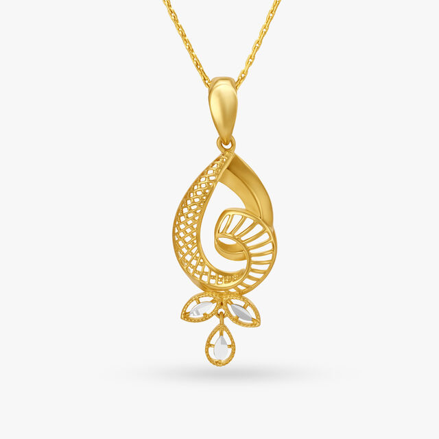 Charming Paisley Pendant 