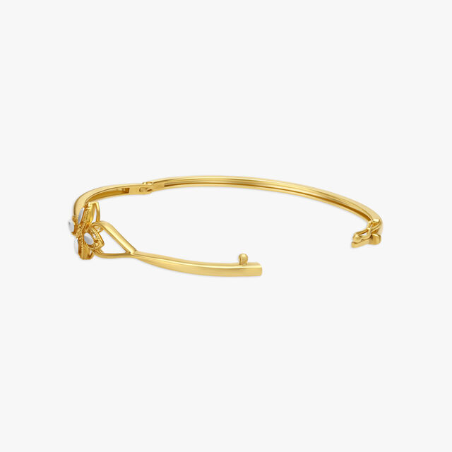 Chic Floral Bangle,,hi-res 2