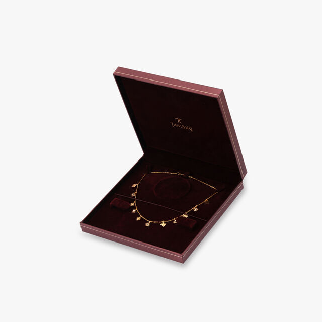 Golden Charms Necklace 4