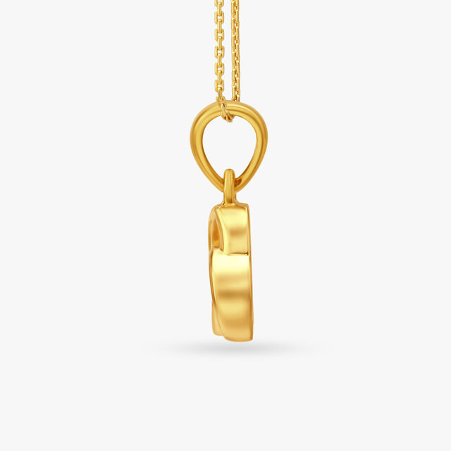 Entwined Circles Pendant with Earrings Set 3