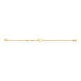 Winsome Dual Heart Gold Bracelet,,hi-res 2